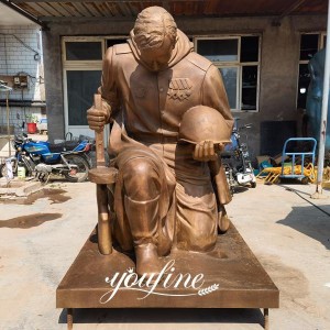  » Life Size Military Memorial Bronze Soldier Statue for Sale BOKK-878