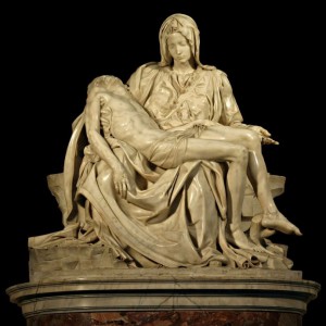  » Marble religious sculpture of the Pietà by Michelangelo CHS-262