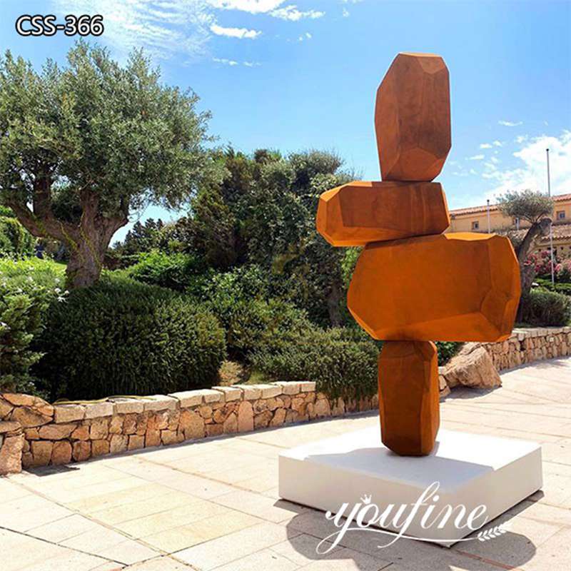  » Modern Rusty Metal Sculpture Lawn Art Design for Sale CSS-366 Featured Image
