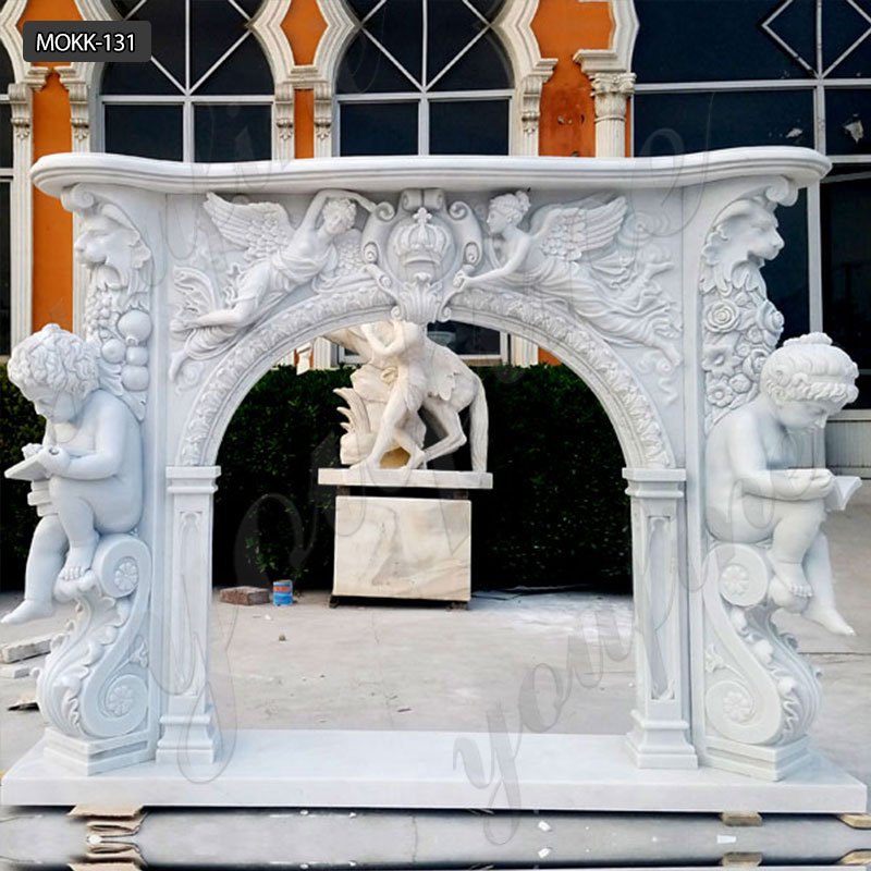 marble-fireplace-mantel-surround