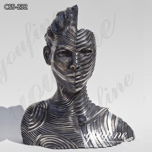  » Custom Metal Abstract Stainless Steel Ribbon Figure Sculpture for Sale CSS-232