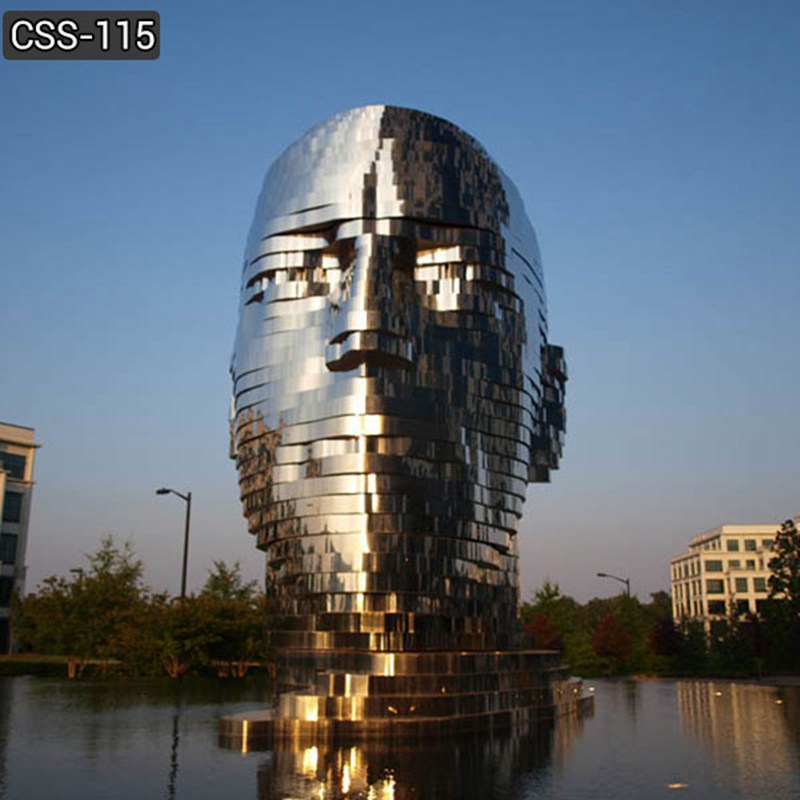 » Contemporary Giant Moving Metal Fountain Sculpture from Supplier Online CSS-115 Featured Image