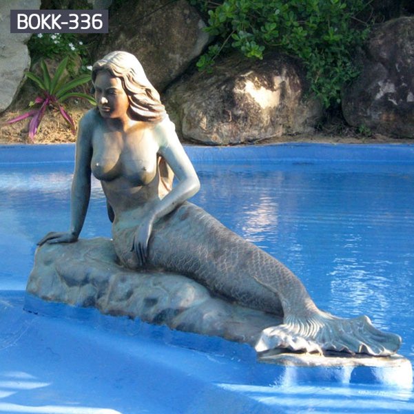 Little mermaid art sculpture1