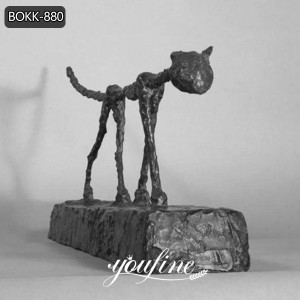  » Modern Art Giacometti Bronze Cat Sculpture for Sale BOKK-880