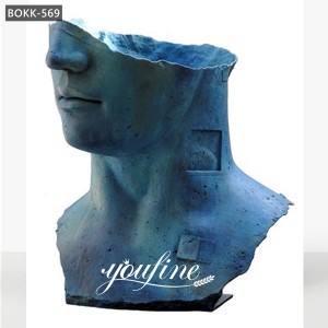 Famous Antique Bronze Hollow Head Sculpture Igor Mitoraj Replica for Sale BOKK-569