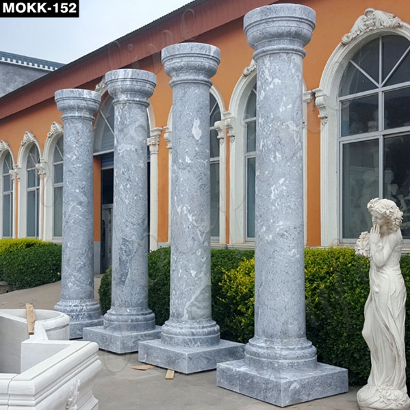 Elegant Grey Pillars for Wedding Ceremony MOKK-152
