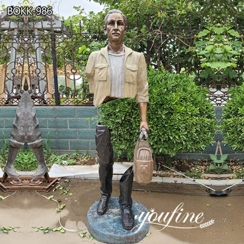Famous Bronze Bruno Catalano Traveller Sculptures for Sale BOKK-986