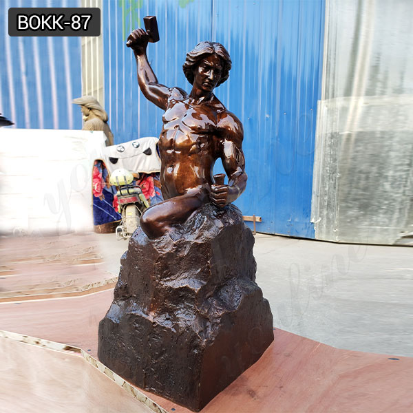  » Outdoor Bronze Famous Bobbie Carlyle’s Self Made Man Statue Replica for Sale BOKK-87 Featured Image