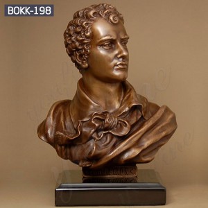  » Bust Statue Bronze Bust of Famous Poet Lord Byron BOKK-198