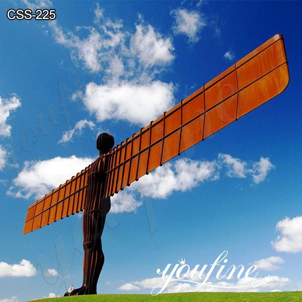 Large Metal Yard Art Human Corten Steel Sculpture for Sale CSS-225
