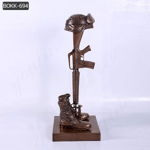  » Classic Fallen Soldier Battle Cross Statue for Sale BOKK-694