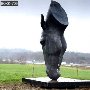 Bronze horse sculptures for sale bronze horse head statue BOKK-709