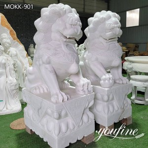  » Chinese Foo Dog Garden Statue Outdoor Lion Decor for Sale MOKK-901