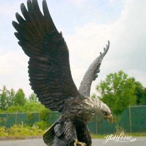  » bronze eagle sculptures large bronze eagle statue BOKK-342