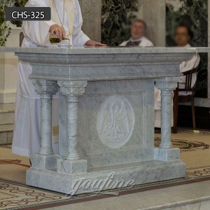 New design Religious marble Church table church altar for sale CHS-325