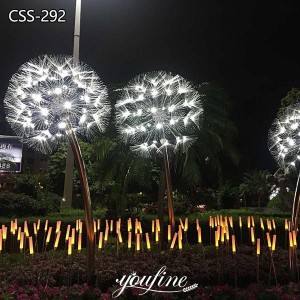  » LED Metal Dandelion Light Sculpture Lawn Decor CSS-292