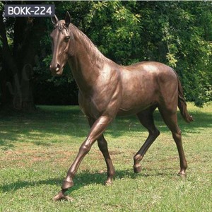 Life size Bronze Horse Statue Outdoor Decor for Sale BOKK-224