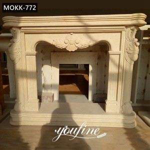 » Antique Marble French Fireplace Mantels for Sale MOKK-772