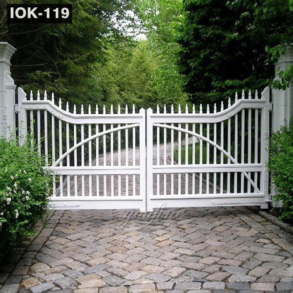 Garden Decoration Modern Iron Gate Designs IOK-119