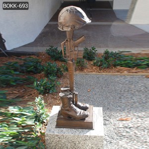  » Battle Cross Fallen Soldier Statue for Sale BOKK-693
