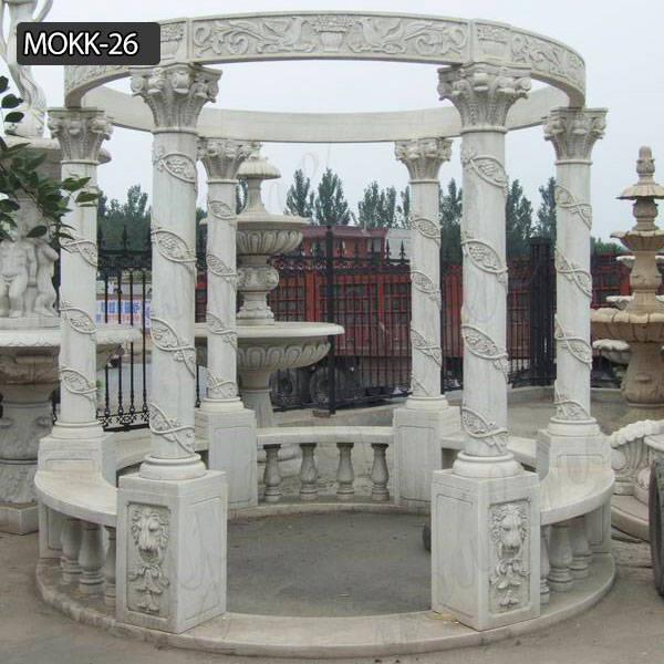  » Marble stone gazebo home depot gazebos for sale MOKK-26 Featured Image