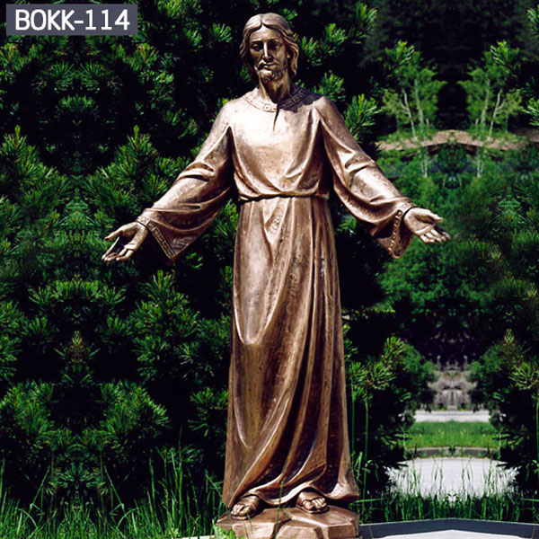 Life Size Religious Church Decoration Bronze Jesus Christ Statue for Garden BOKK-114