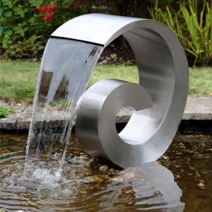  » Stainless Steel Pool Water Fountain Garden Decor for Sale CSS-300