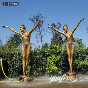  » Fine Casting Bronze Ballerina Girl Fountain Decor for Sale BOKK-981