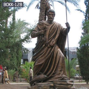  » Buy Life Size Bronze religious st.peter sculpture for church decoration BOKK-128