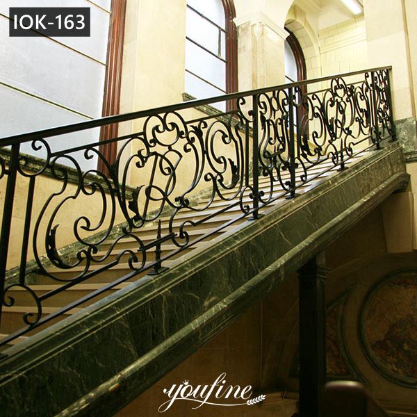 High Quality Wrought Iron Staircases Home Decor for Sale IOK-163