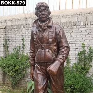  » Famous America Tuskegee Airmen Statue BOKK-579
