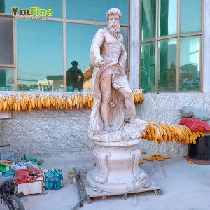  » Hand Carved Marble Neptune Statue from Factory Supply MOKK-623