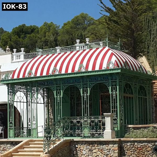 wrought iron gazebo