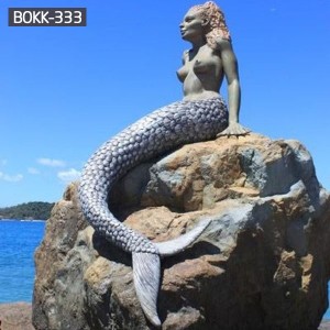  » Water Pond Decorative Large Outdoor Mermaid Statues for Sale BOKK-336