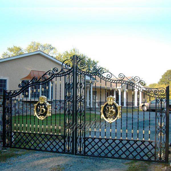 High Quality Wrought Iron Gate from Factory Supply IOK-125