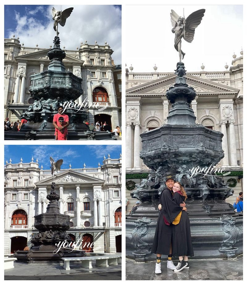 Amazing Large Bronze Fountain Details