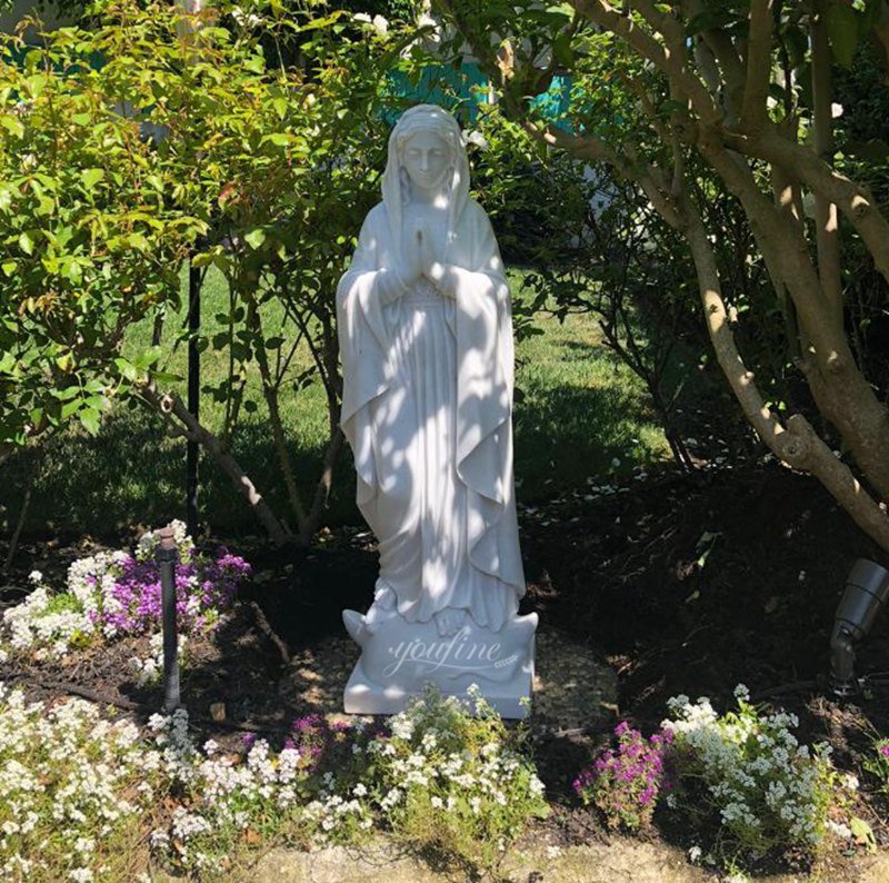 American 63 In Tall Blessed Virgin Mary Sculpture Feedback