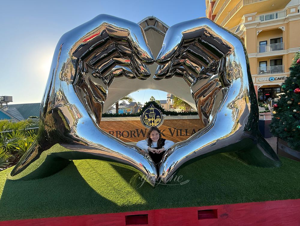 American Manor Stainless Steel Heart Hand Sculpture Feedback