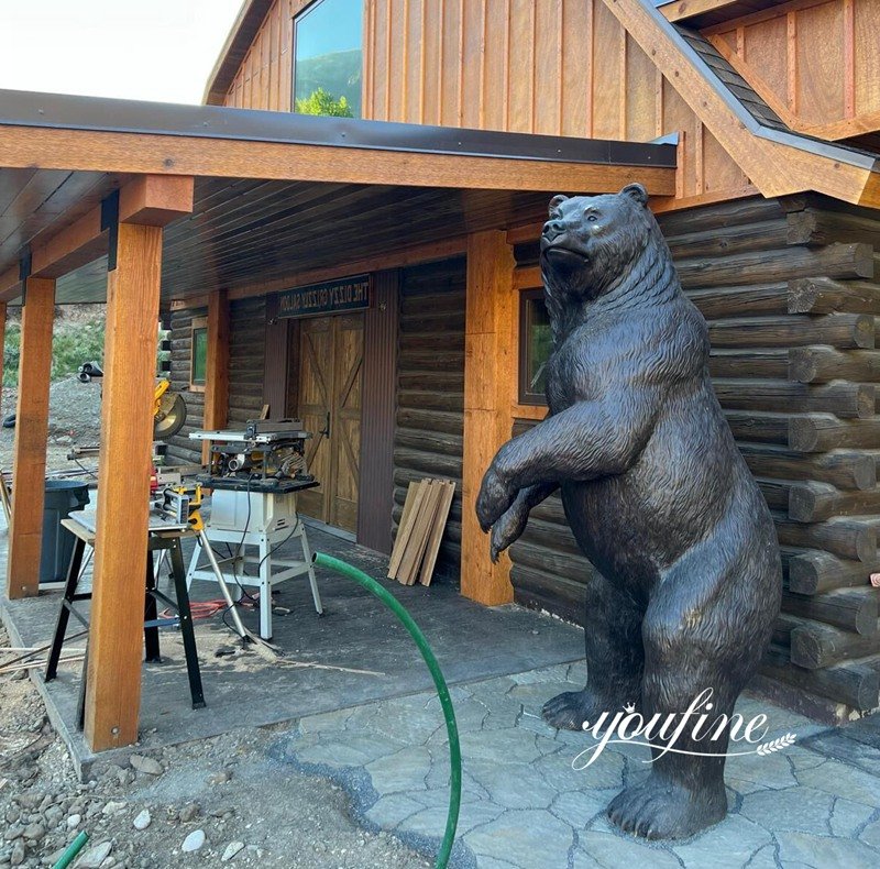 American bronze bear statue feedback
