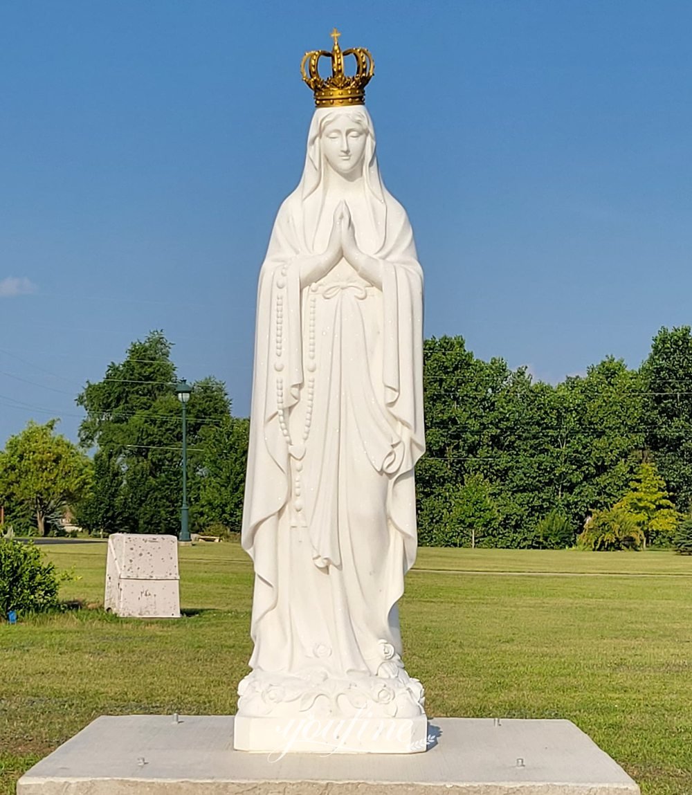 American church marble Virgin Mary sculpture feedback