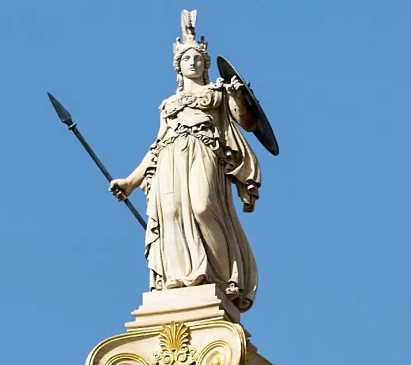 Athena Sculpture at the Academy of Athens