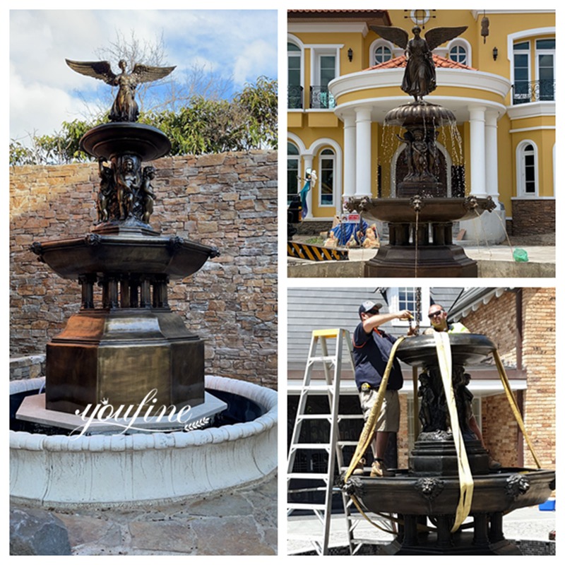 Australia bronze angel of the waters fountain feedback