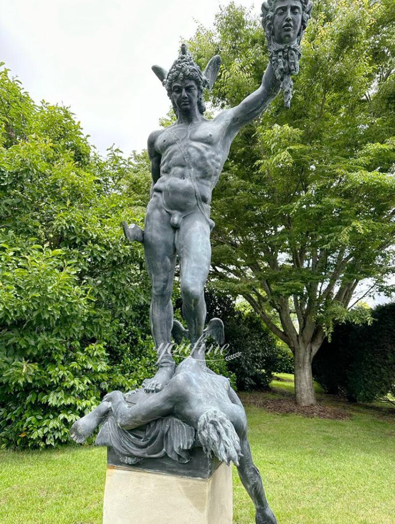 Australia bronze perseus with the head of medusa statue feedback