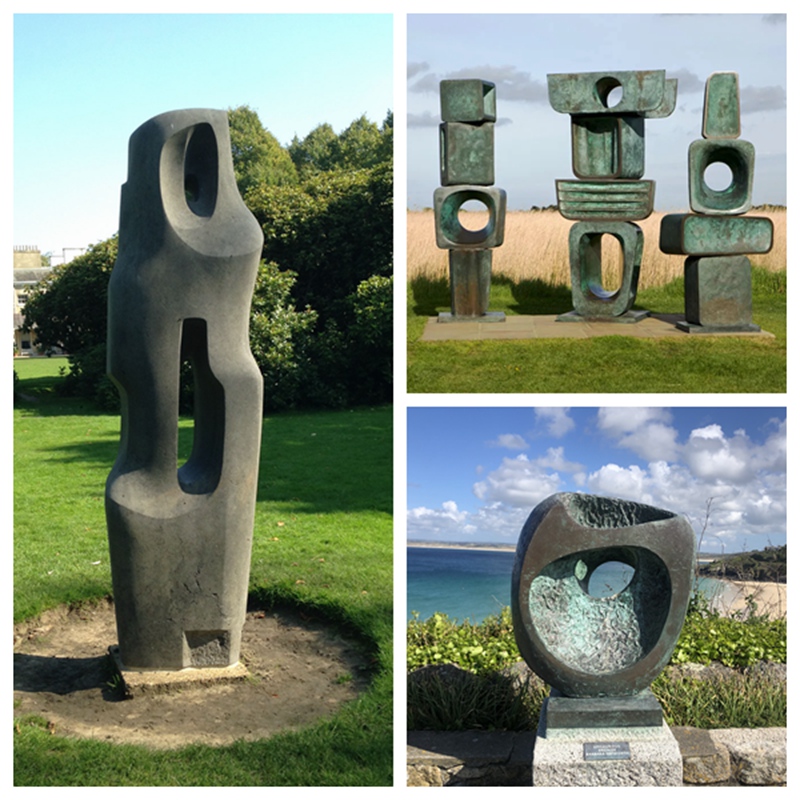 Barbara Hepworth bronze sculpture