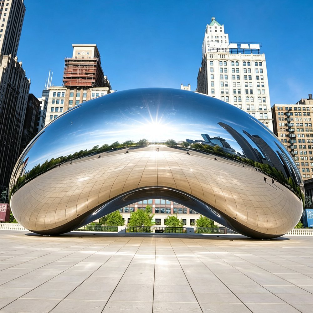 Bean Sculpture in Chicago