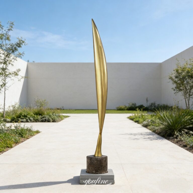 Brancusi Bronze Birds in Space Sculpture Reproduction for Yard Decor