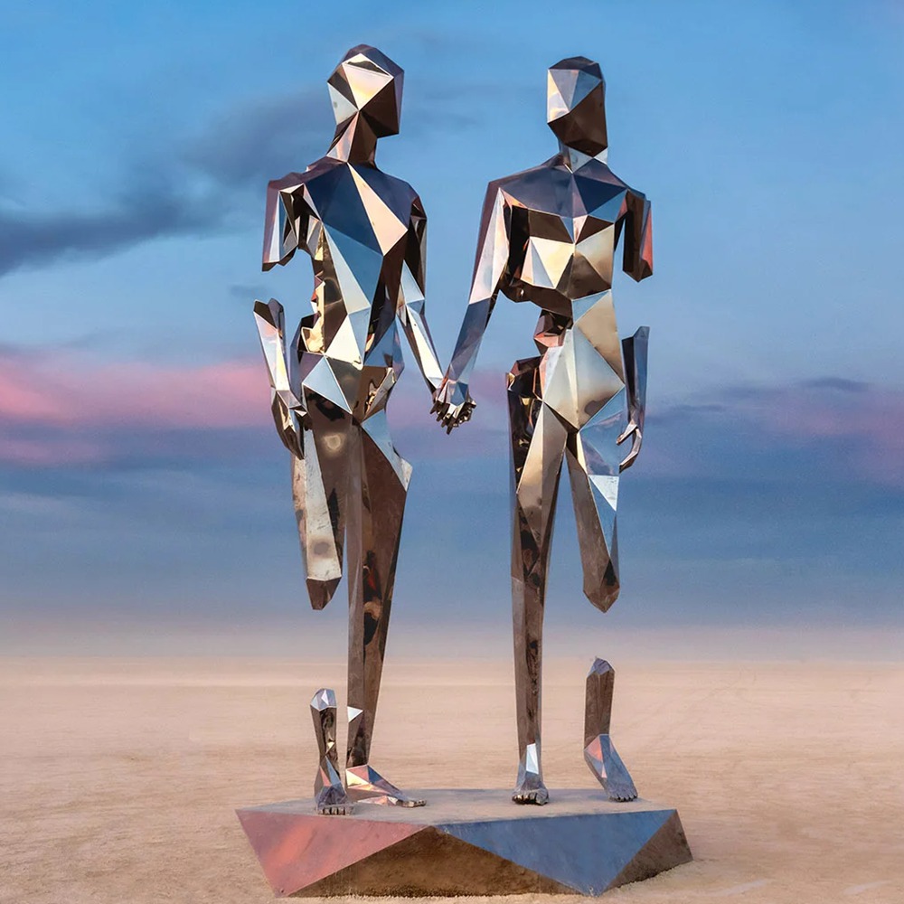 Broken but Together Statue by Michael Benisty