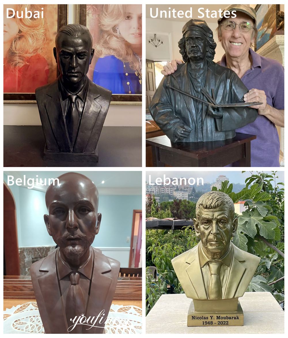 Bronze Busts Feedback from YouFine Factory