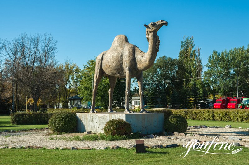 Bronze Camel Statue Description