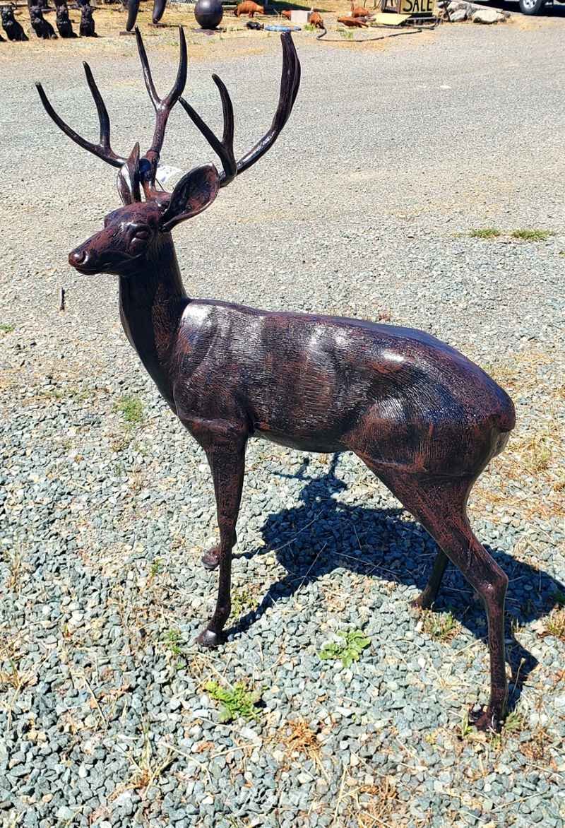 Bronze deer Statues For Sale - YouFine Sculpture